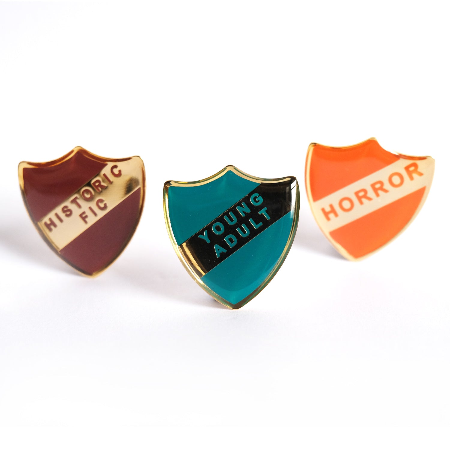 Enamel Title Badges – Fleur & Fable