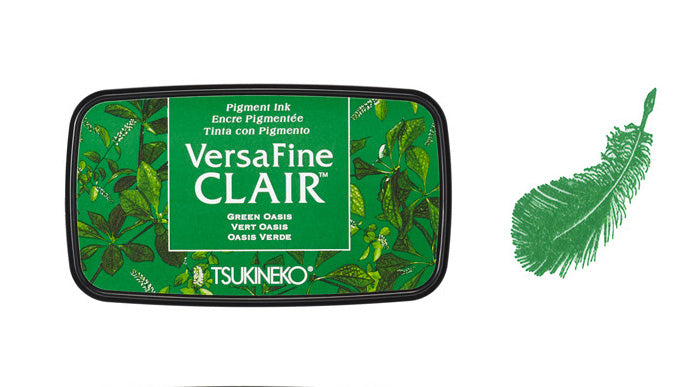 Versafine Clair ink pad - Green Oasis