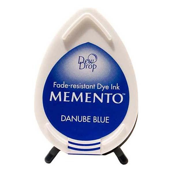 Memento Dew Drop Ink Pad - Danube Blue