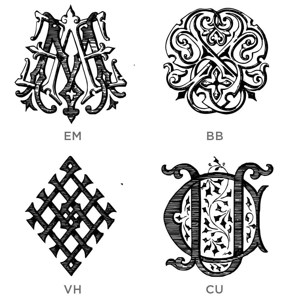 Locket monogram examples
