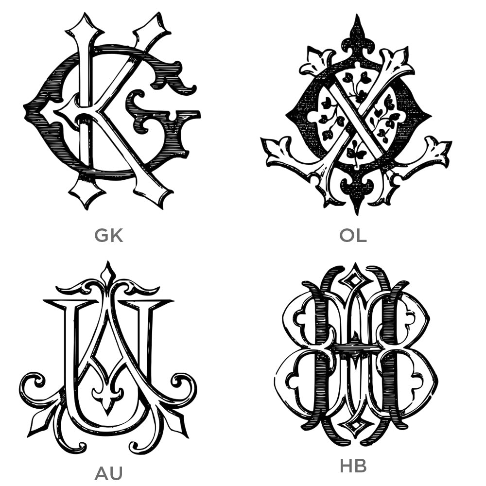 Locket monogram examples