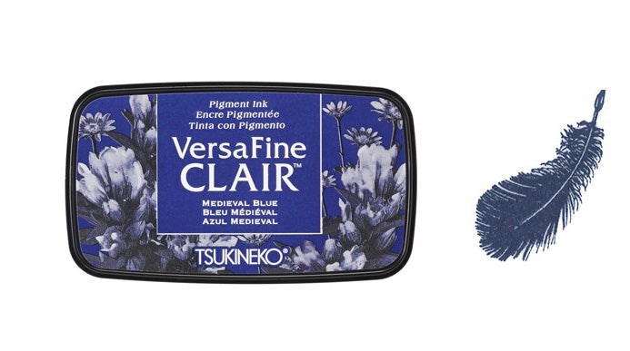 Versafine Clair ink pad - Medieval Blue