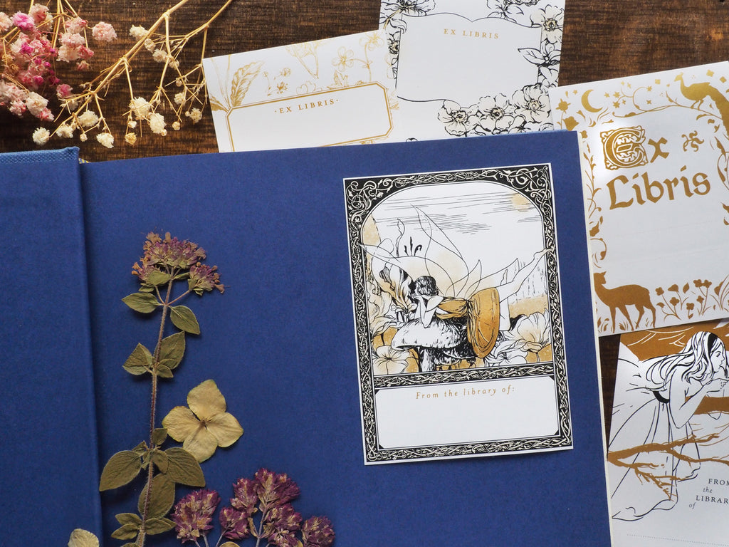 Midsummer mix pack bookplates ex libris with 5 designs