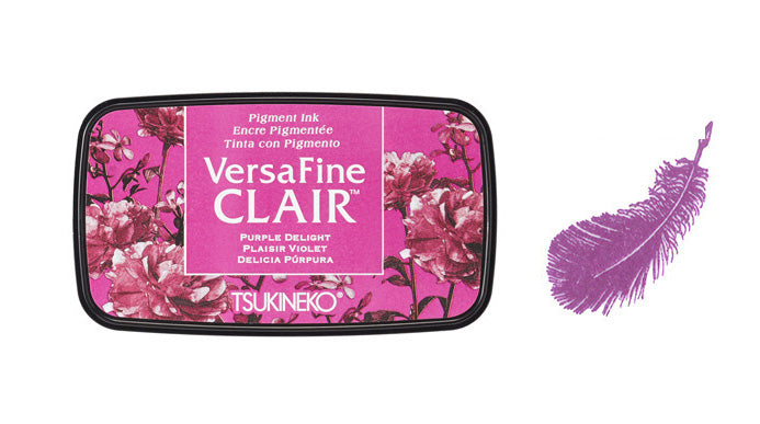 Versafine Clair ink pad - Purple Delight