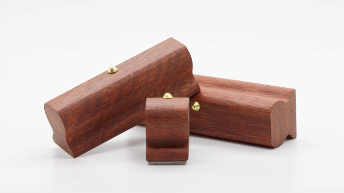 Wooden stamp handles