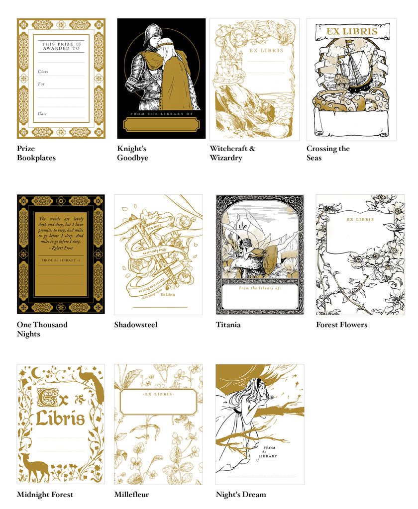 New bookplate selection