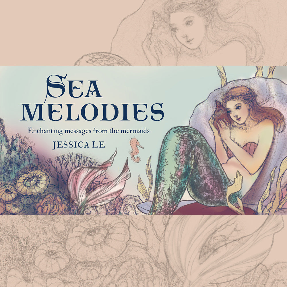 Sea Melodies Mini Inspiration Cards box art design