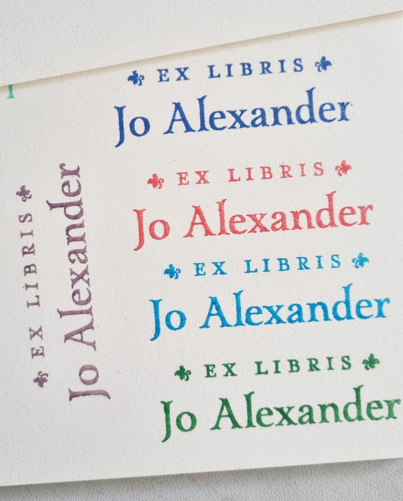 Ink pad colour preview